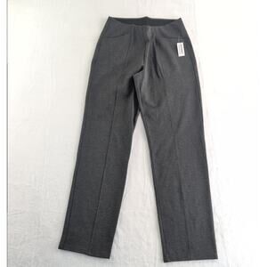 Old Navy NWT Ponte Dress Professional Pants Stevie Straight Women'sMed Tall Grey